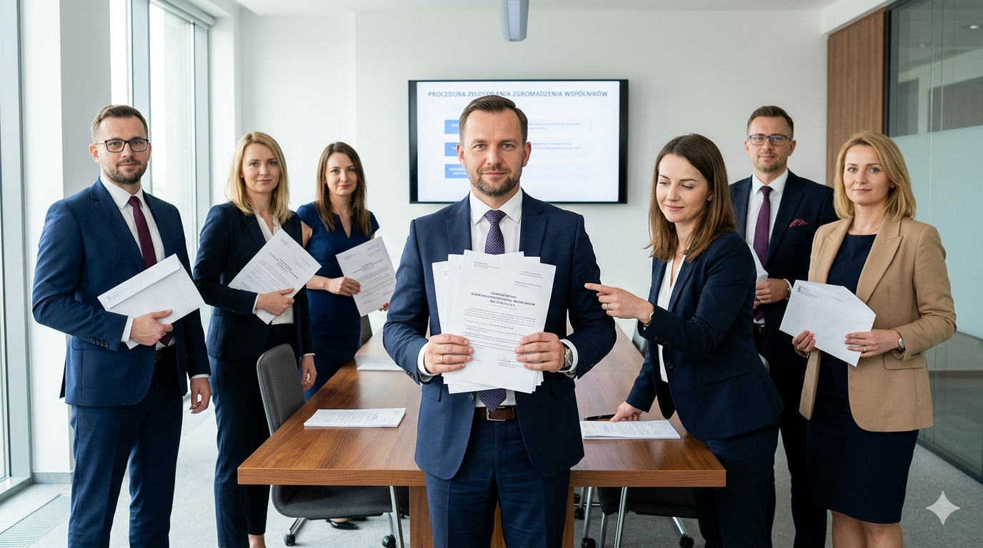 Zwołanie Zgromadzenia Wspólników w 2025 roku – procedura, terminy i przepisy, których nie można pominąć